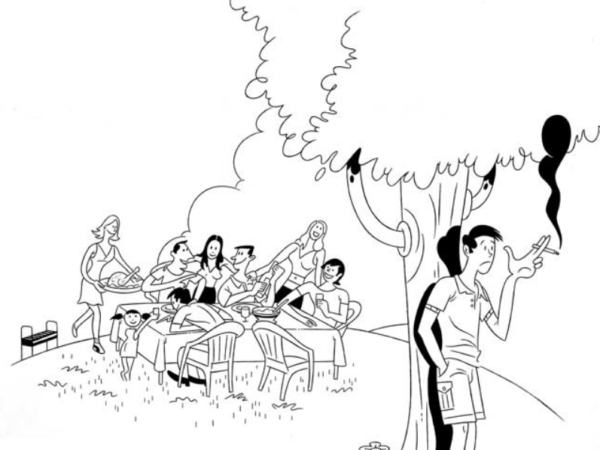 Estas cansado de estar incómodo cuando fumas